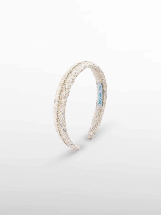 Bandolete em Tweed com Corrente Met�lica