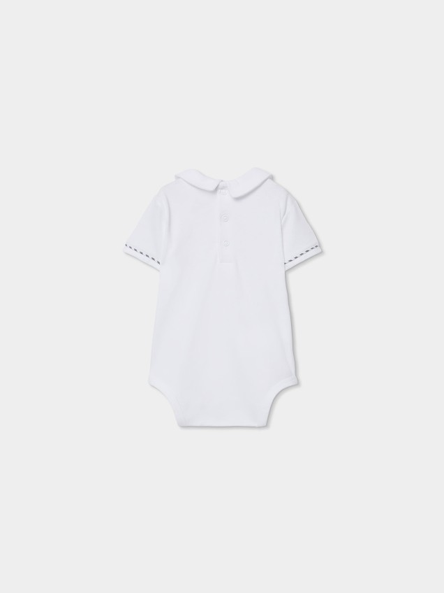 Conjunto de Jardineiras e Body