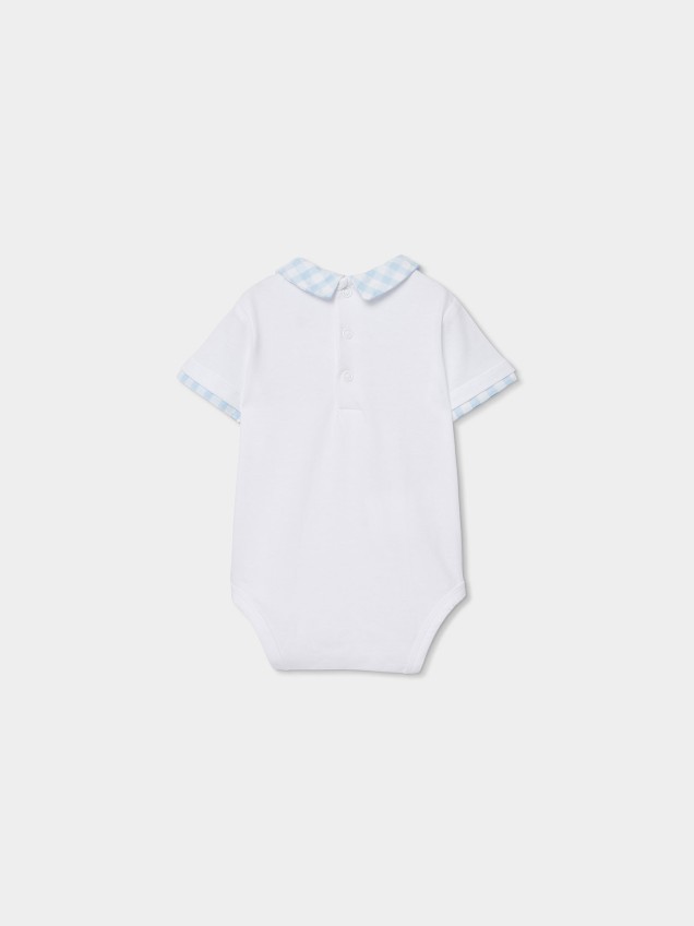 Conjunto de Jardineiras e Body