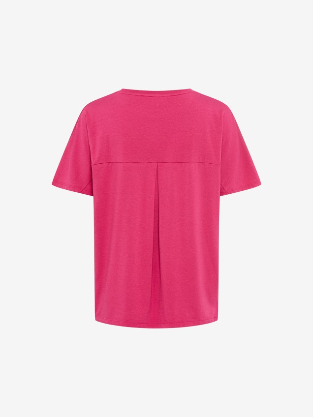 T-shirt com Gola Redonda