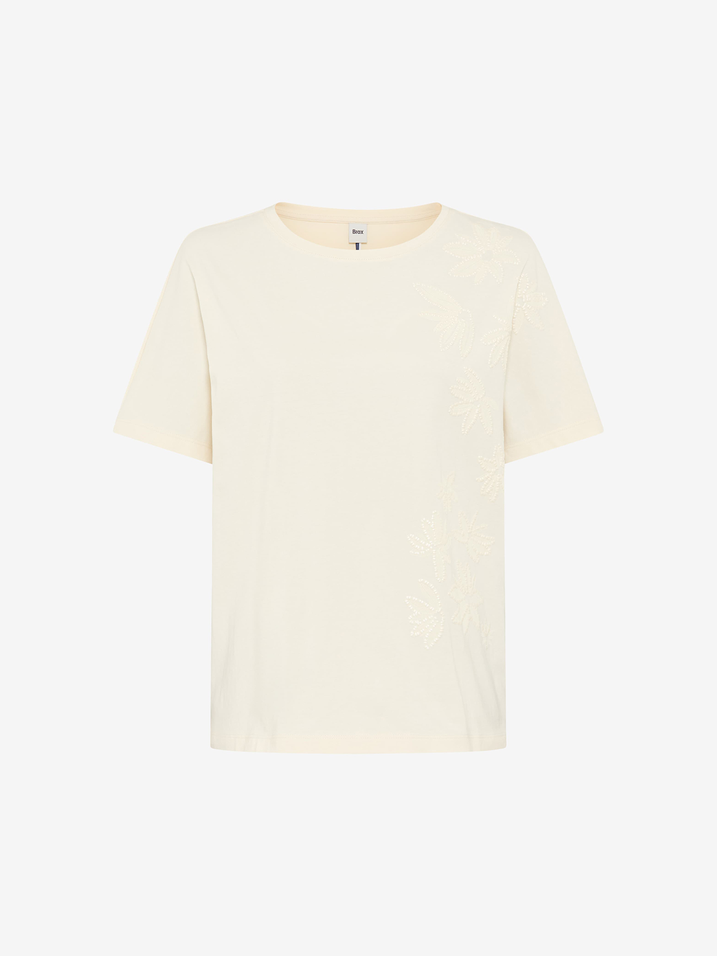 T-shirt com Detalhe Floral Caelen S
