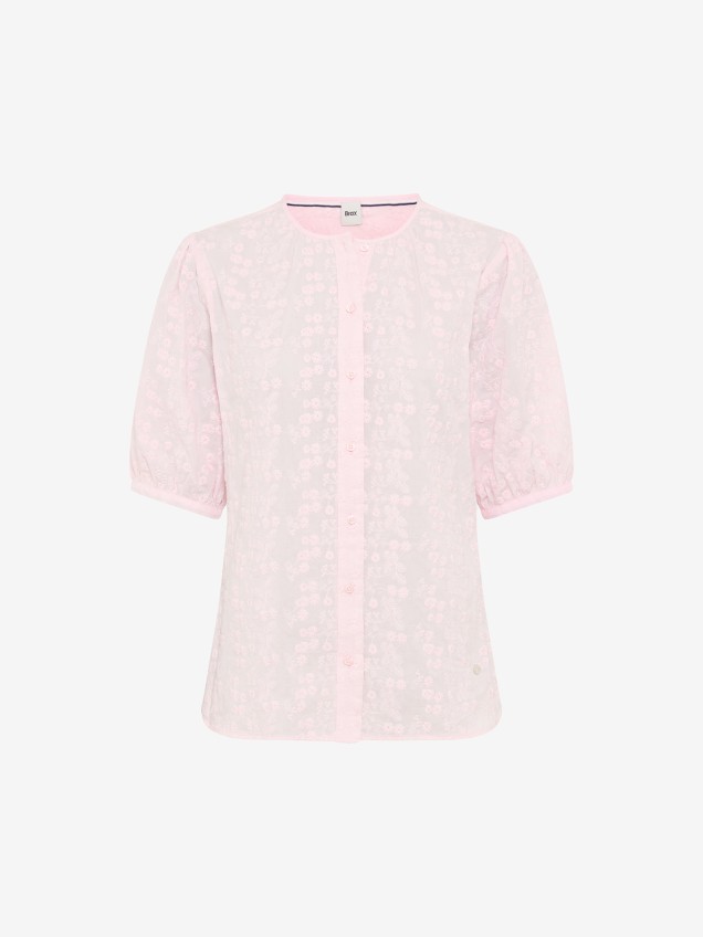 Blusa com Bordado Floral