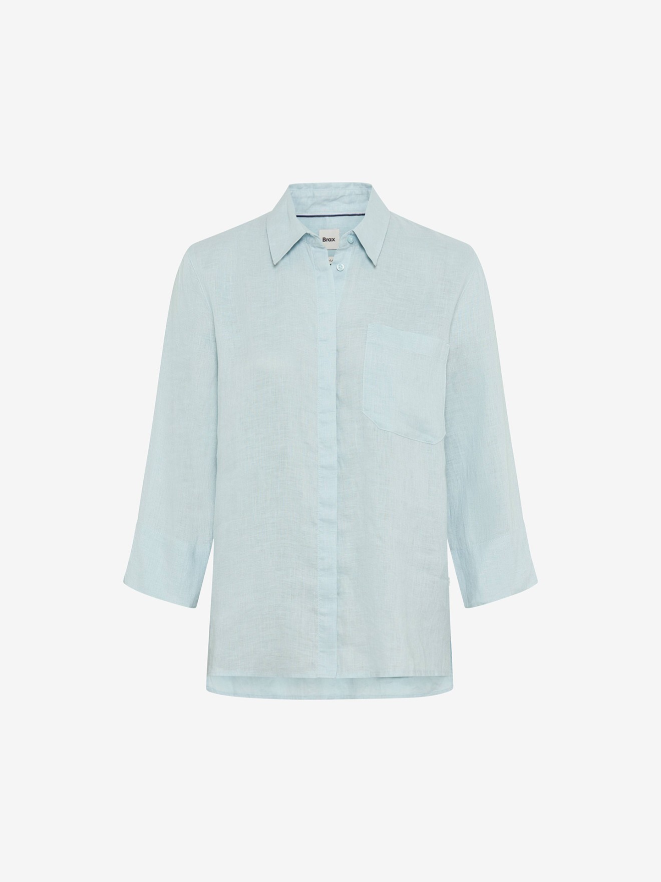 Blusa de Linho com Manga 3/4