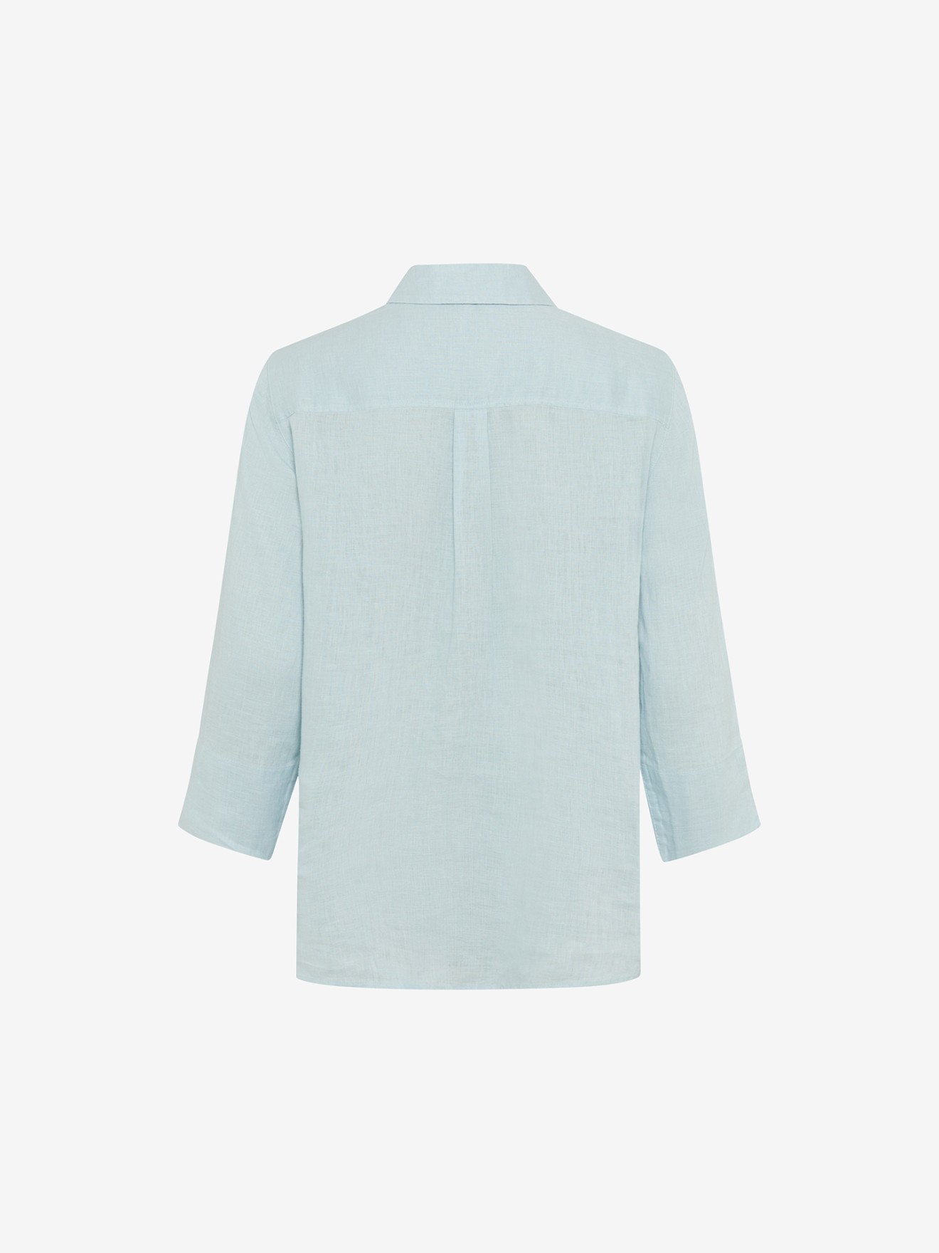 Blusa de Linho com Manga 3/4
