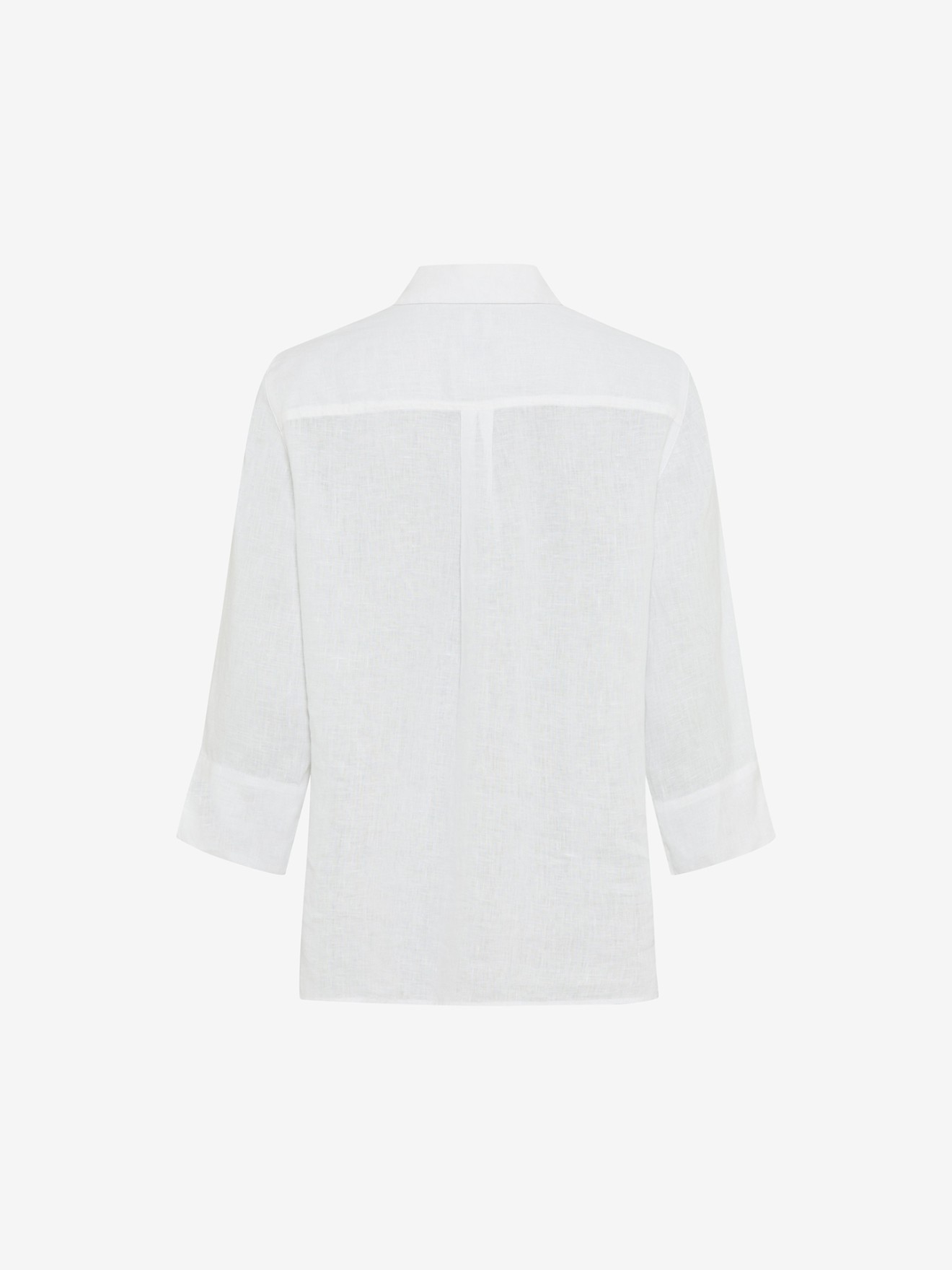 Blusa de Linho com Manga 3/4