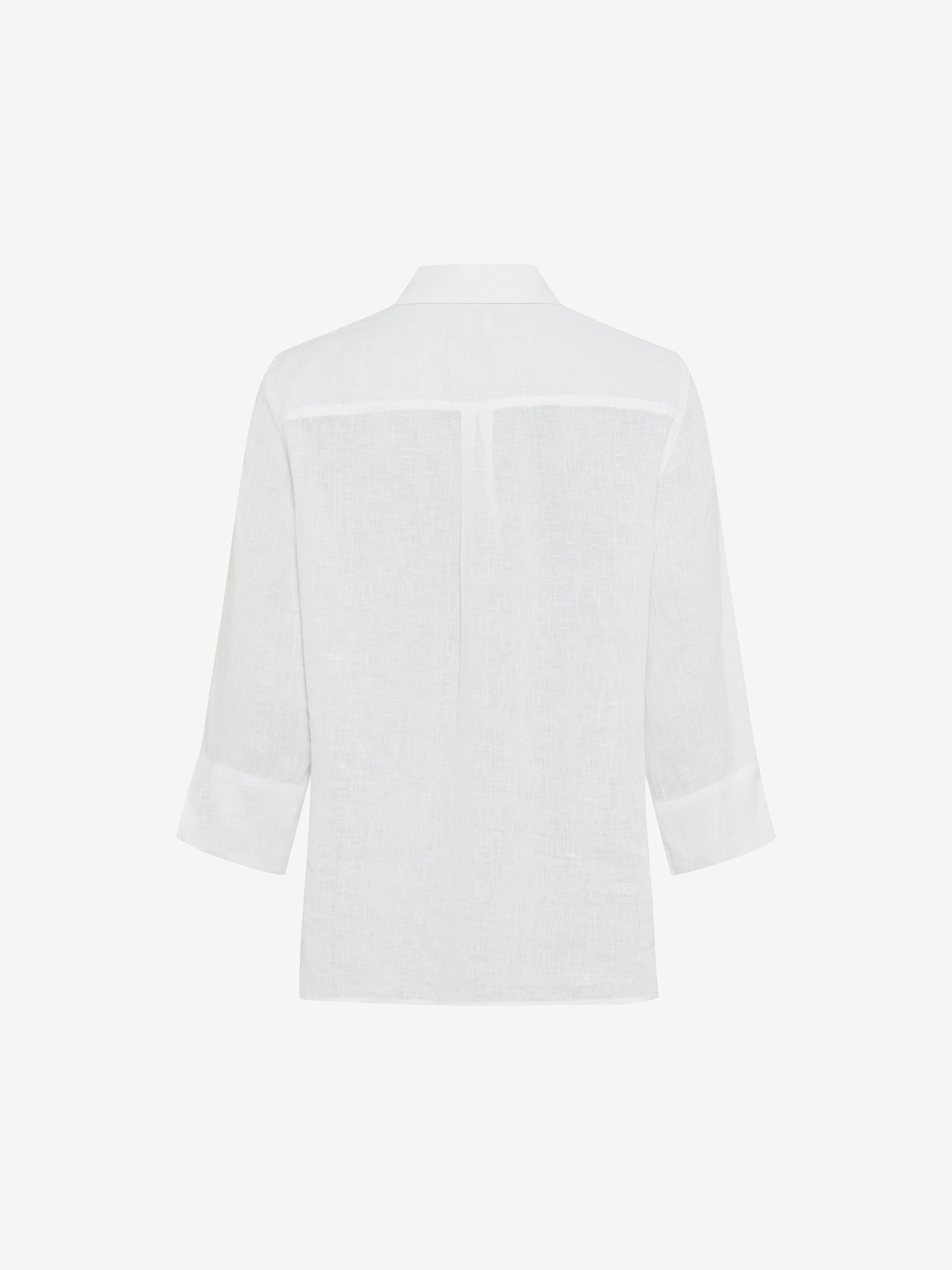 Blusa de Linho com Manga 3/4