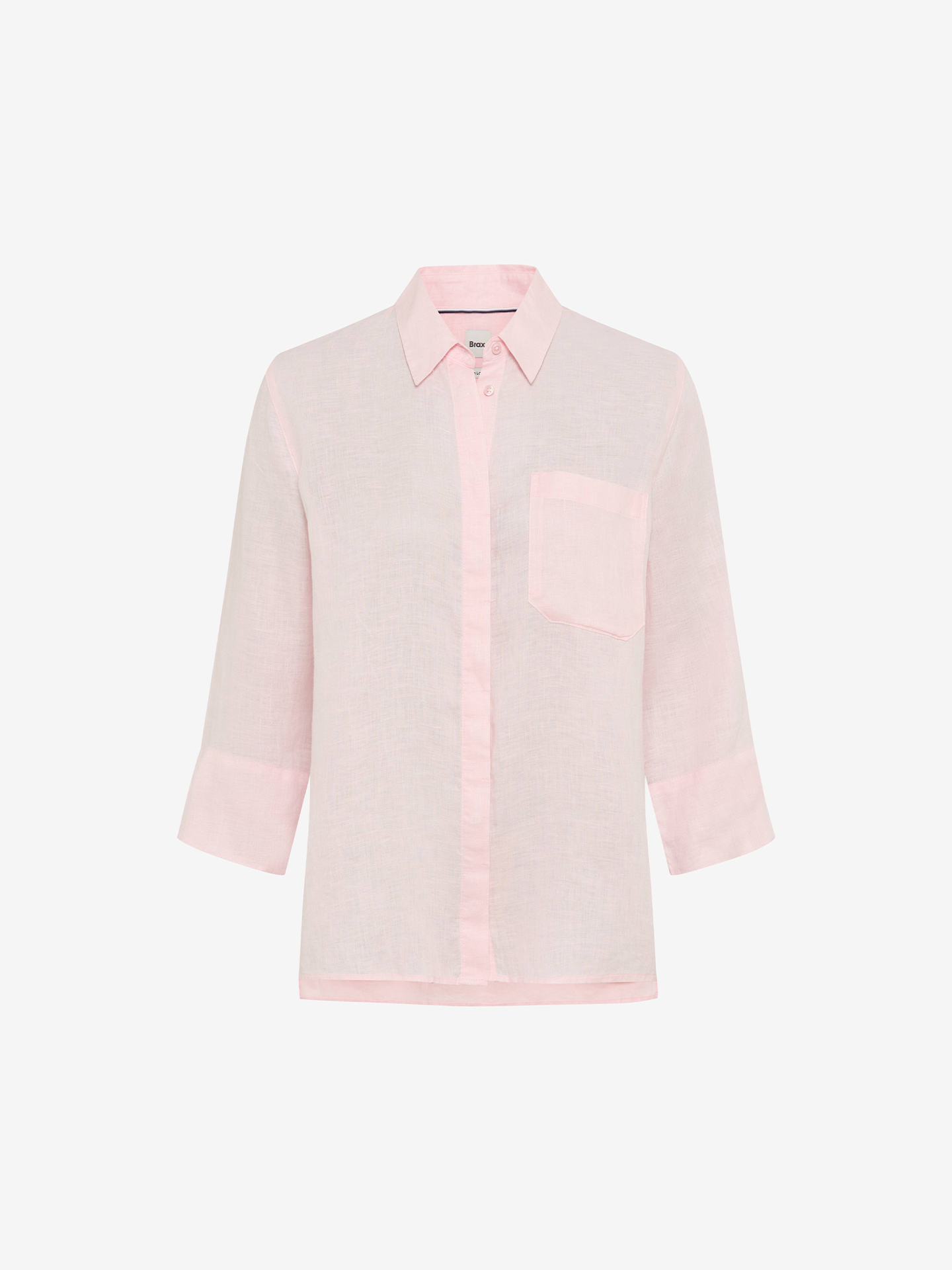 Blusa de Linho com Manga 3/4