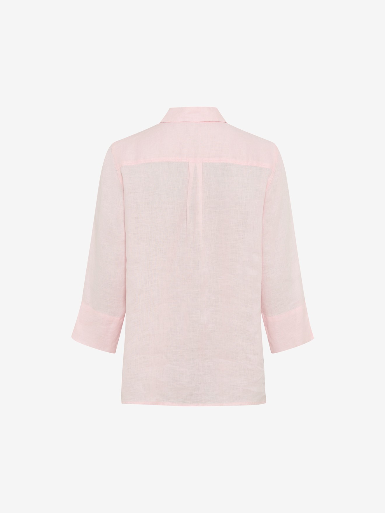 Blusa de Linho com Manga 3/4