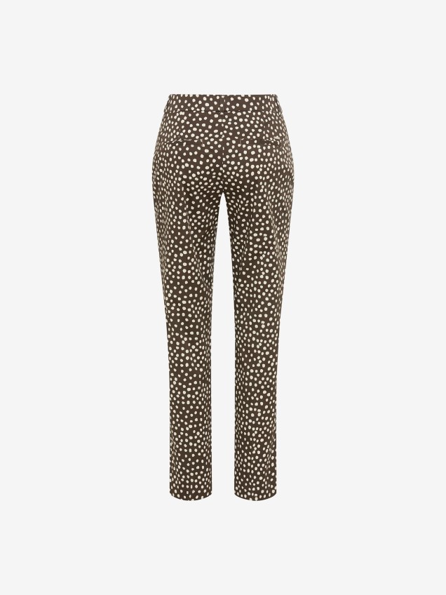 Calças Chino Cropped Maron S