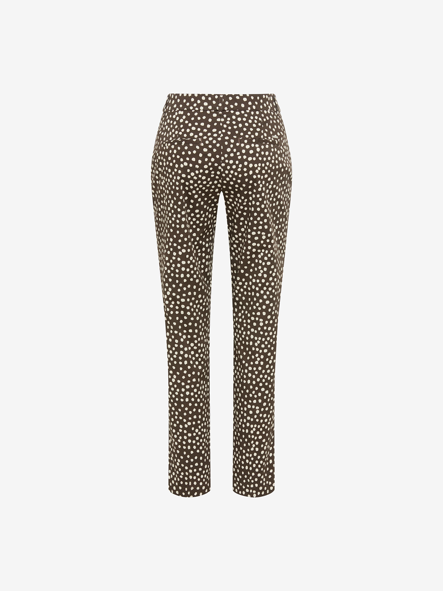 Calças Chino Cropped Maron S