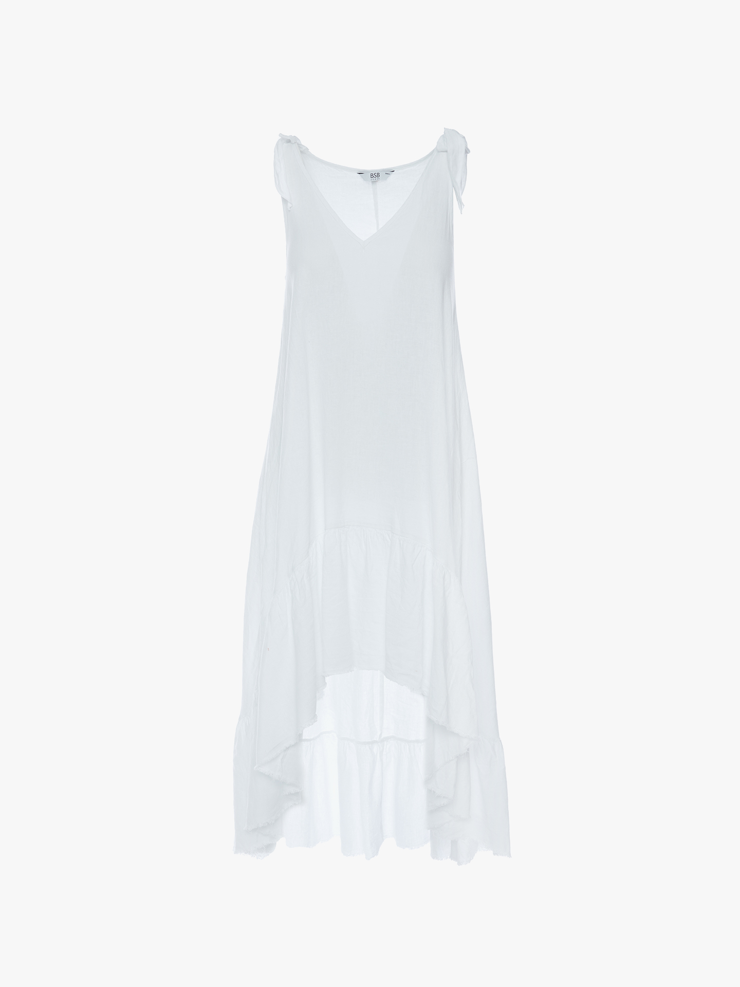 Vestido Assimétrico com Laço