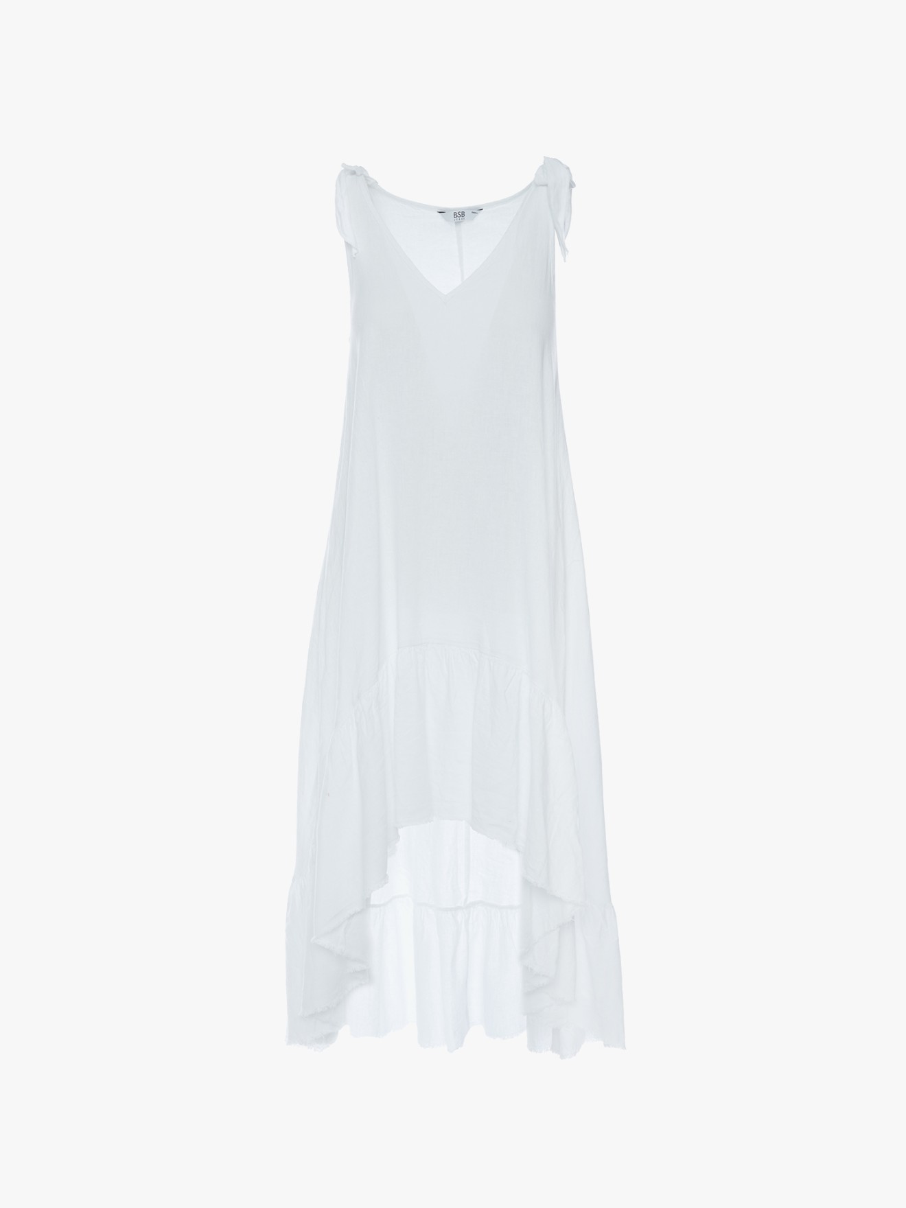 Vestido Assim�trico com La�o