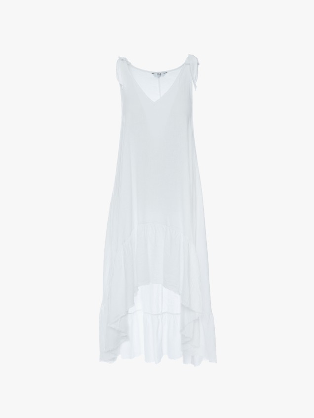 Vestido Assim�trico com La�o