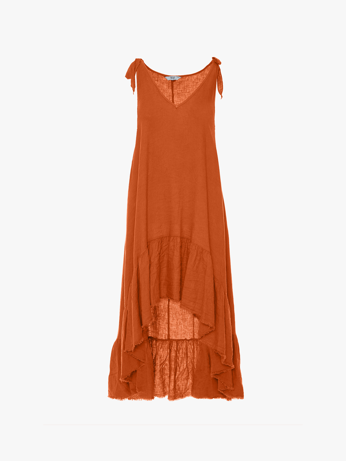 Vestido Assim�trico com La�o