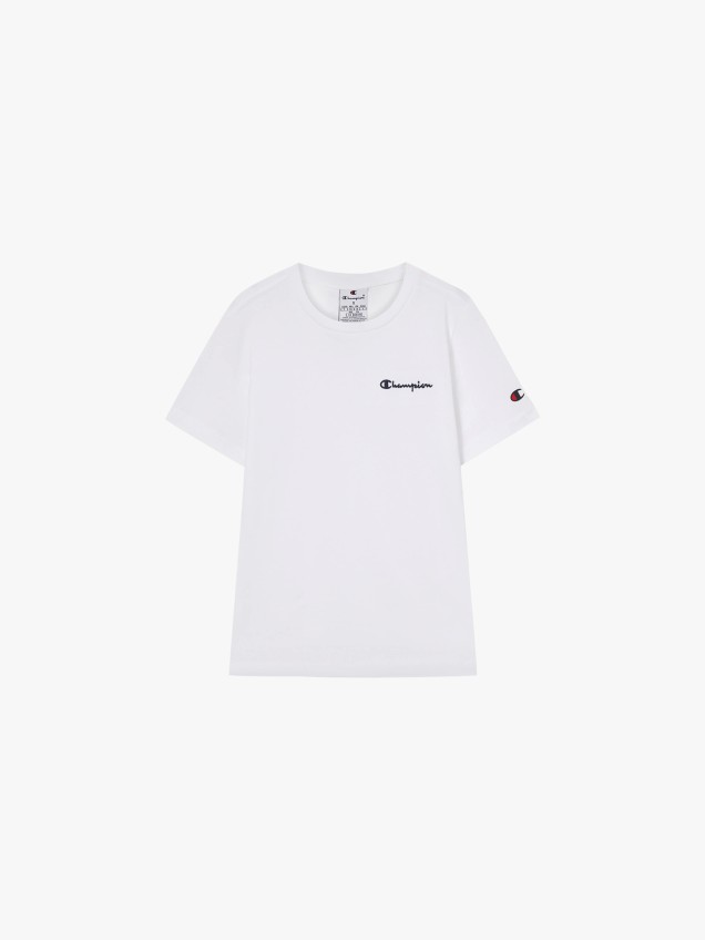 T-shirt com Logótipo Bordado