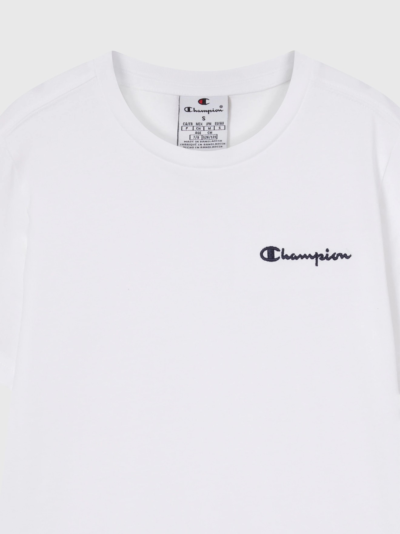 T-shirt com Logótipo Bordado