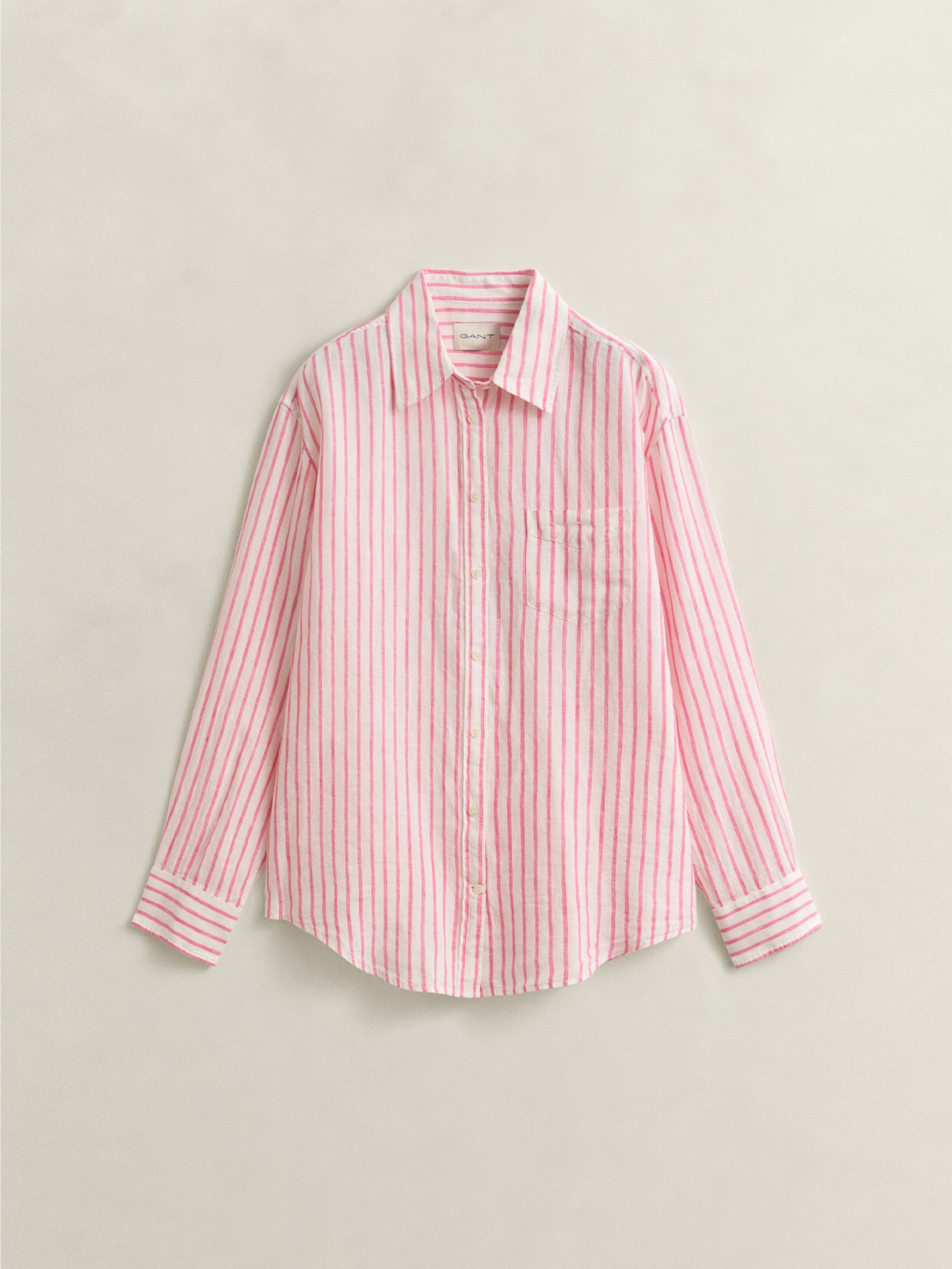 Camisa de Linho às Riscas