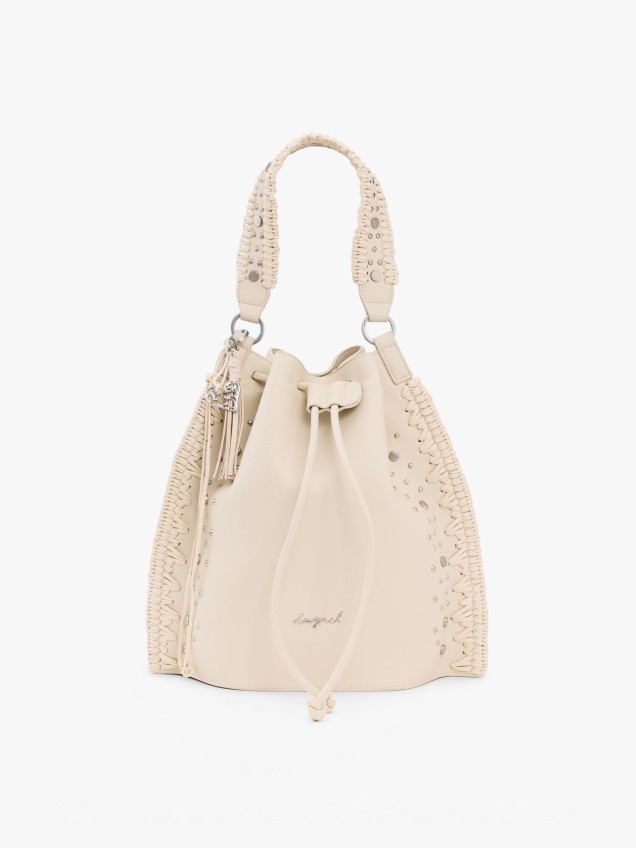 Mochila Mala Efeito Pele Sint�tica