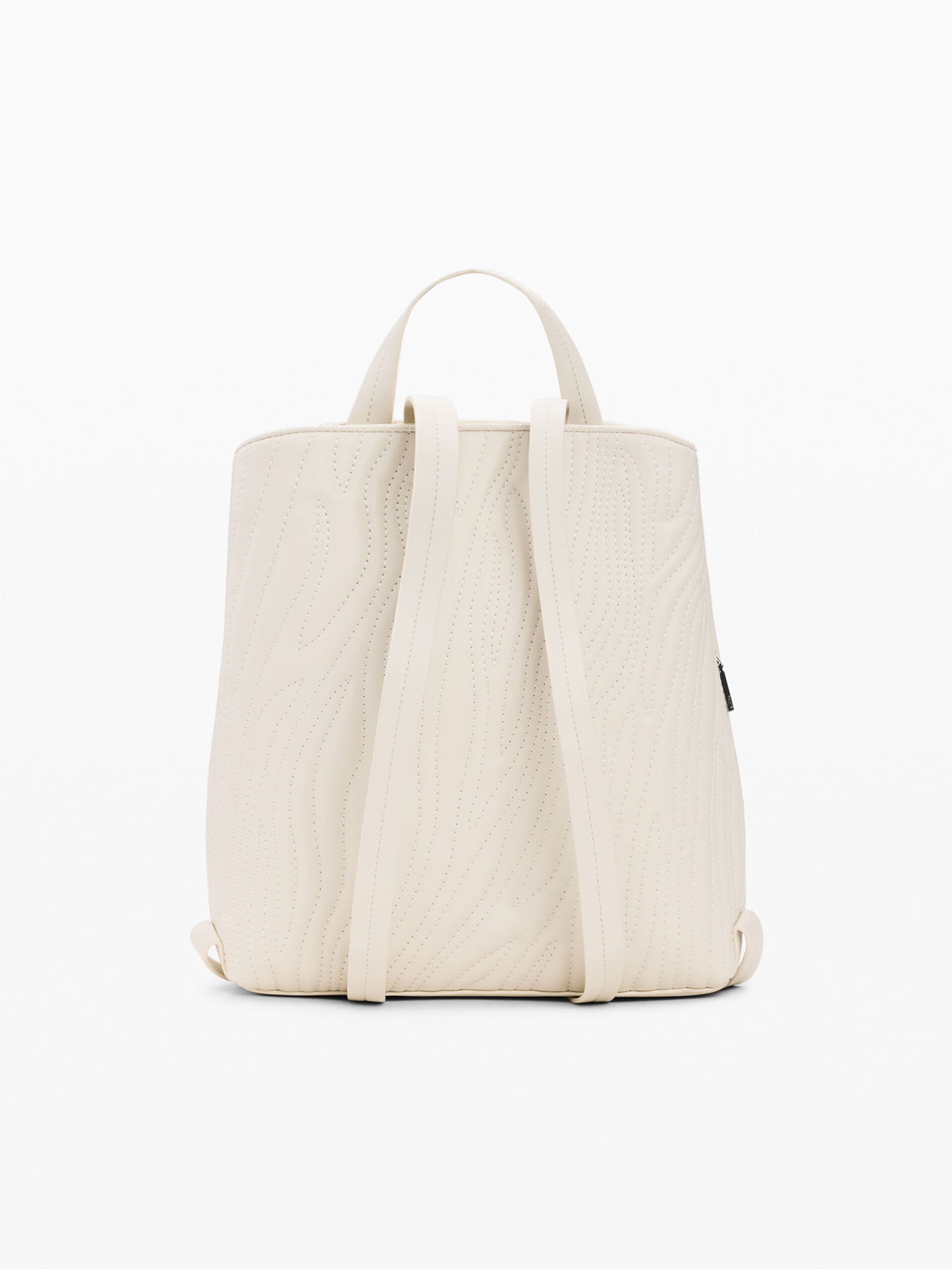 Mochila Convertível com Pespontos