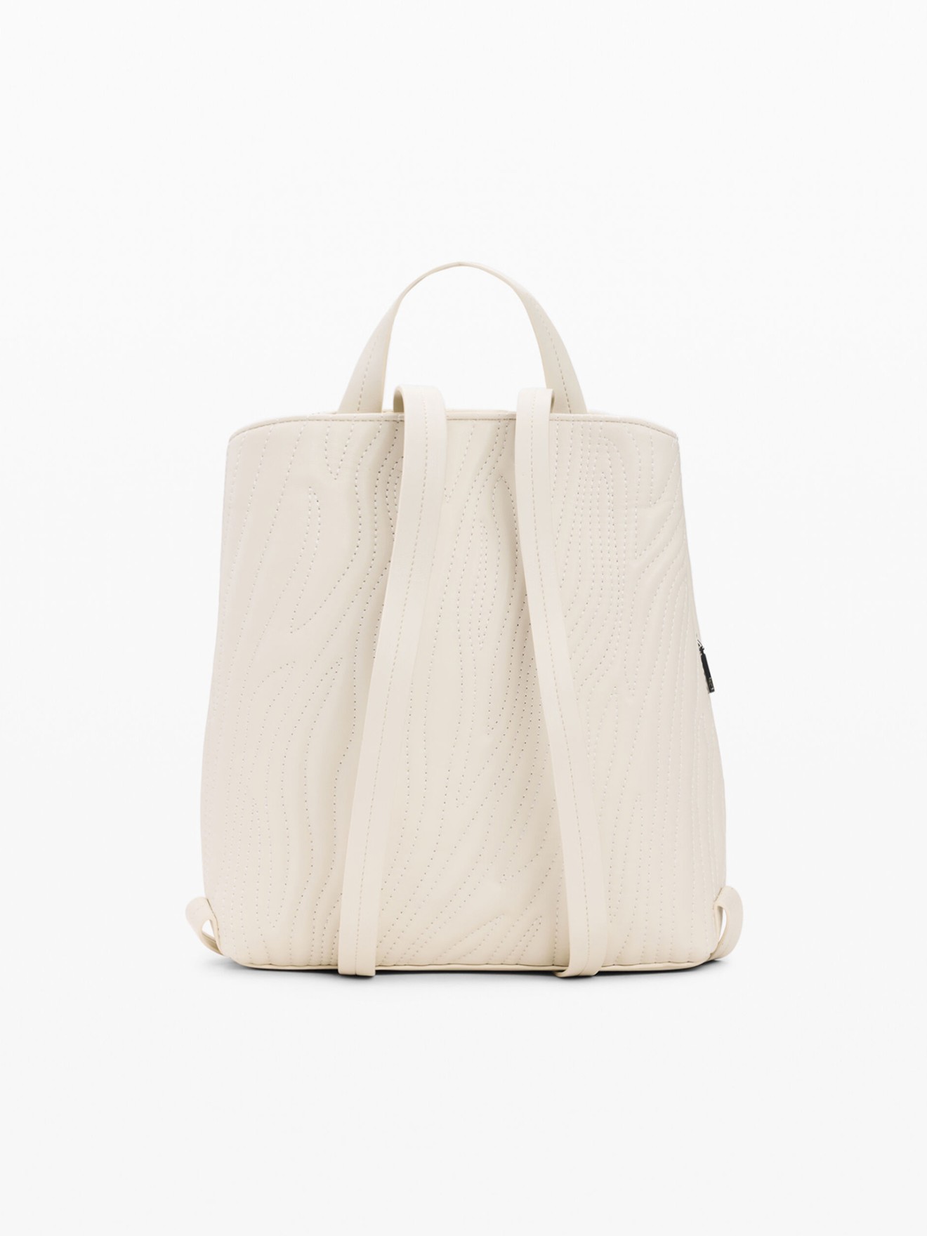 Mochila Convertível com Pespontos