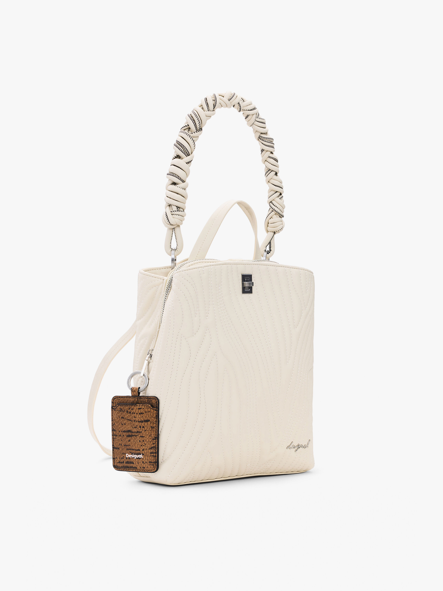 Mochila Convertível com Pespontos