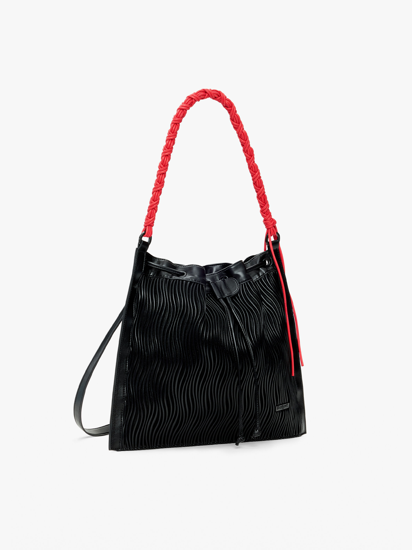 Mochila Mala com Textura em Relevo