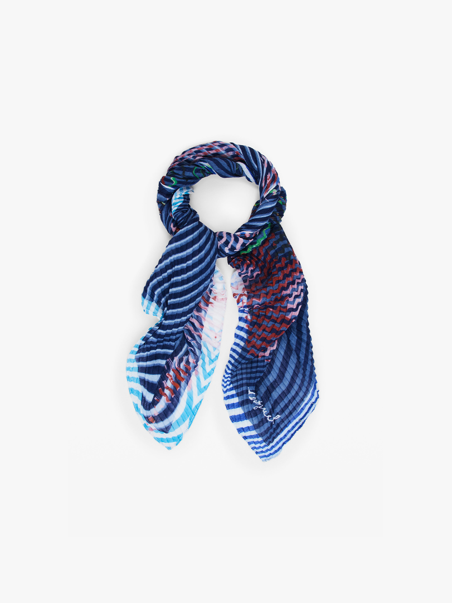 Lenço Retangular com Estampado