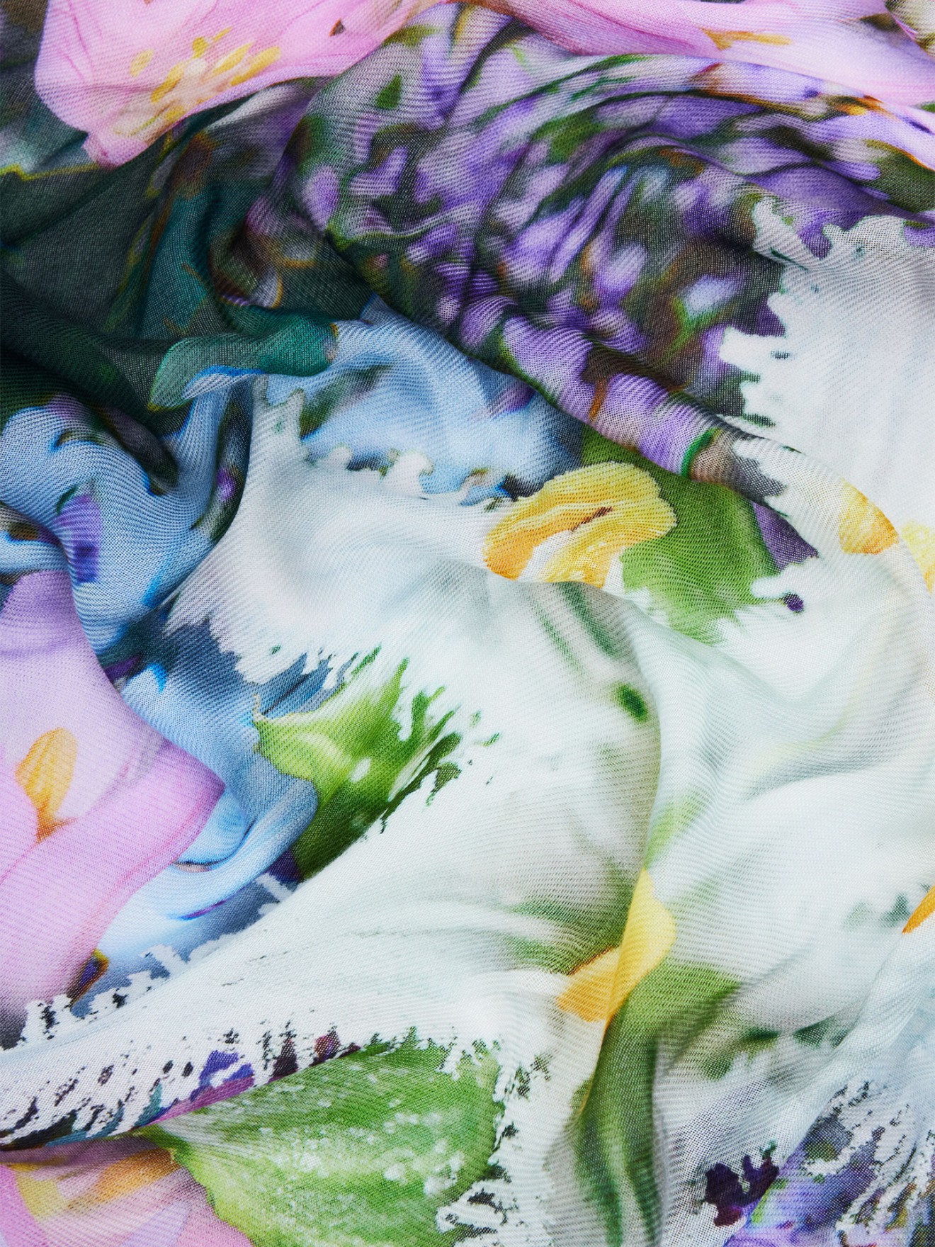 Len�o Retangular com Estampado