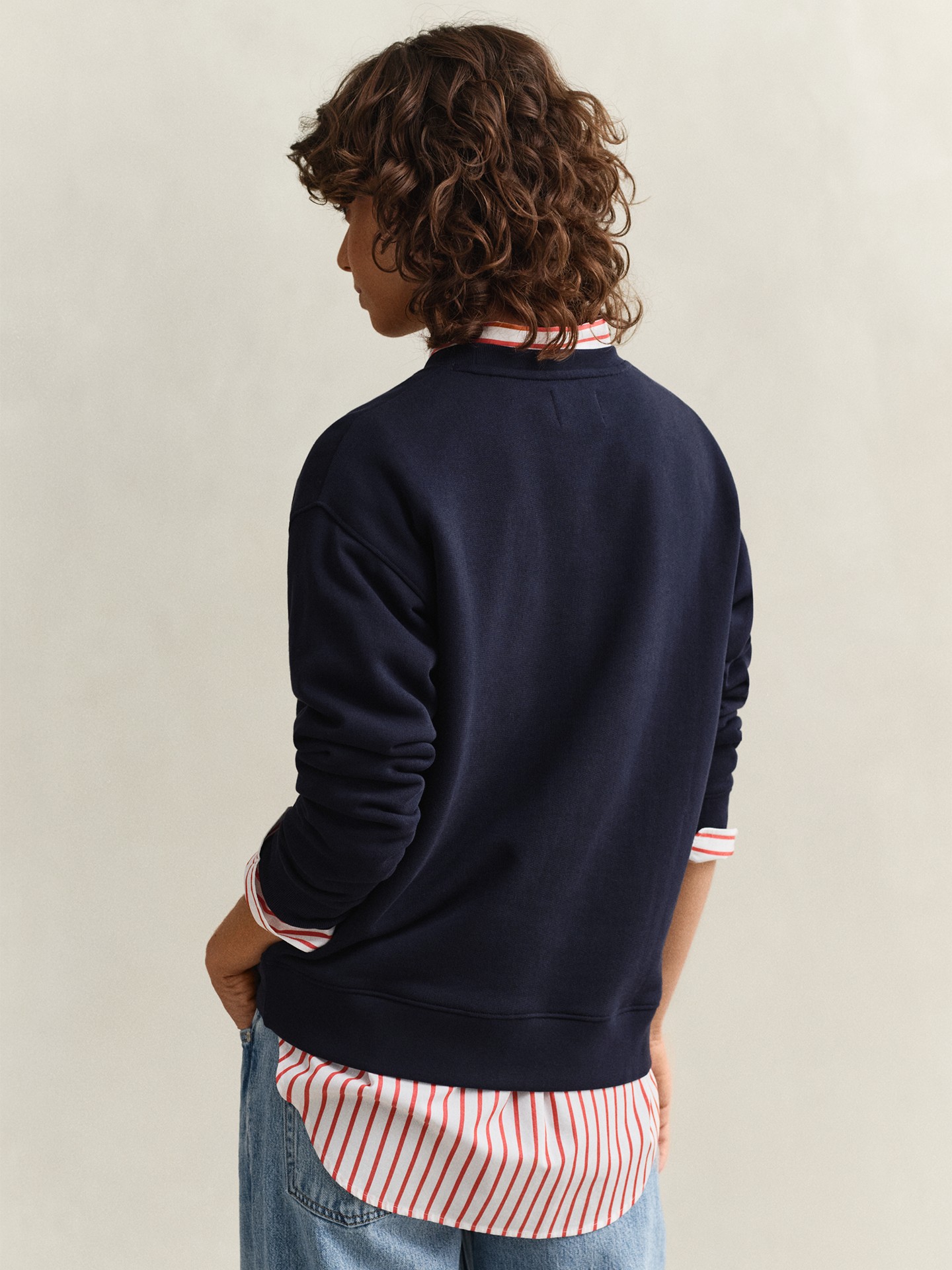Sweatshirt com Logótipo Bordado