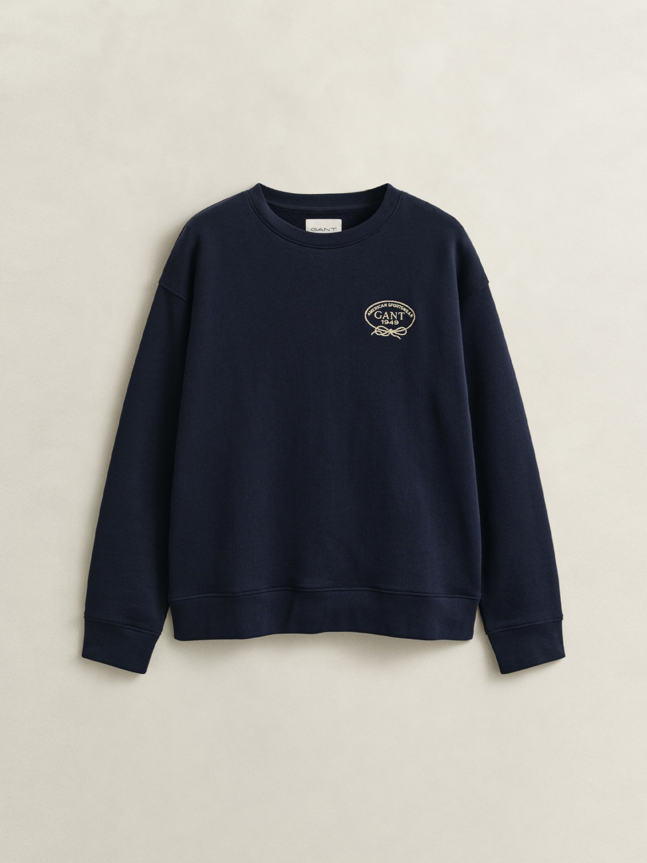Sweatshirt com Log�tipo Bordado