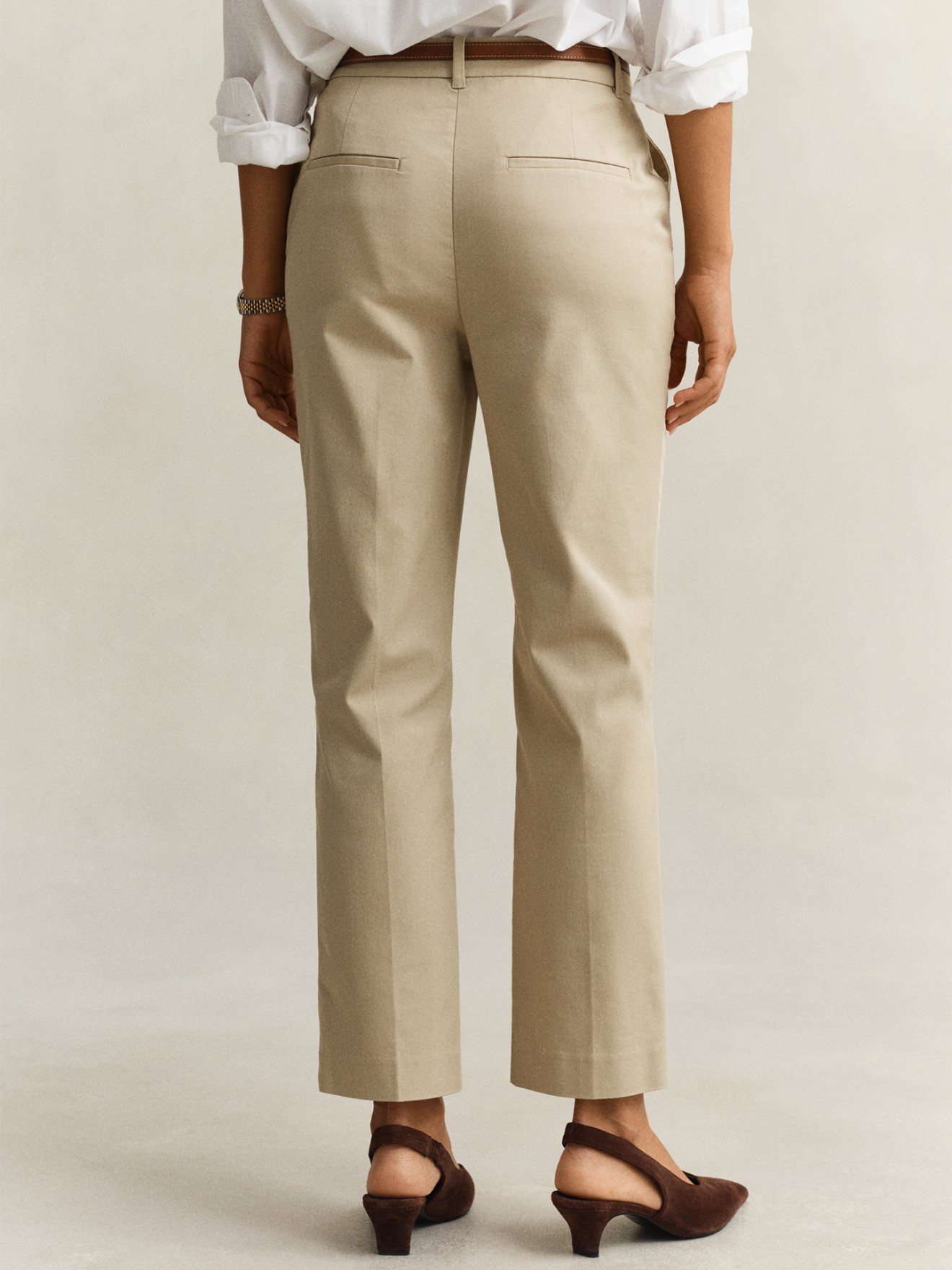 Cal�as Cropped Slim Fit