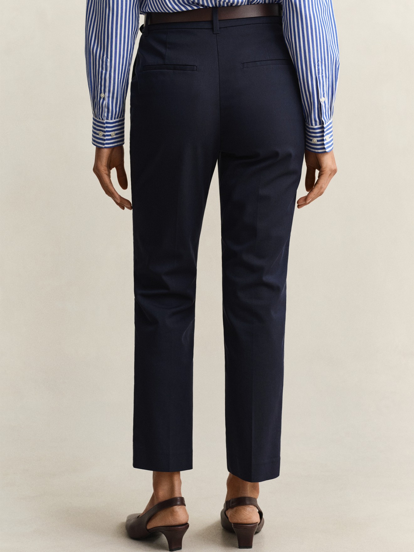 Cal�as Cropped Slim Fit