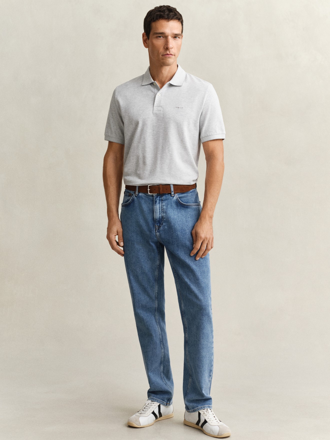 Calças de Ganga Regular Fit