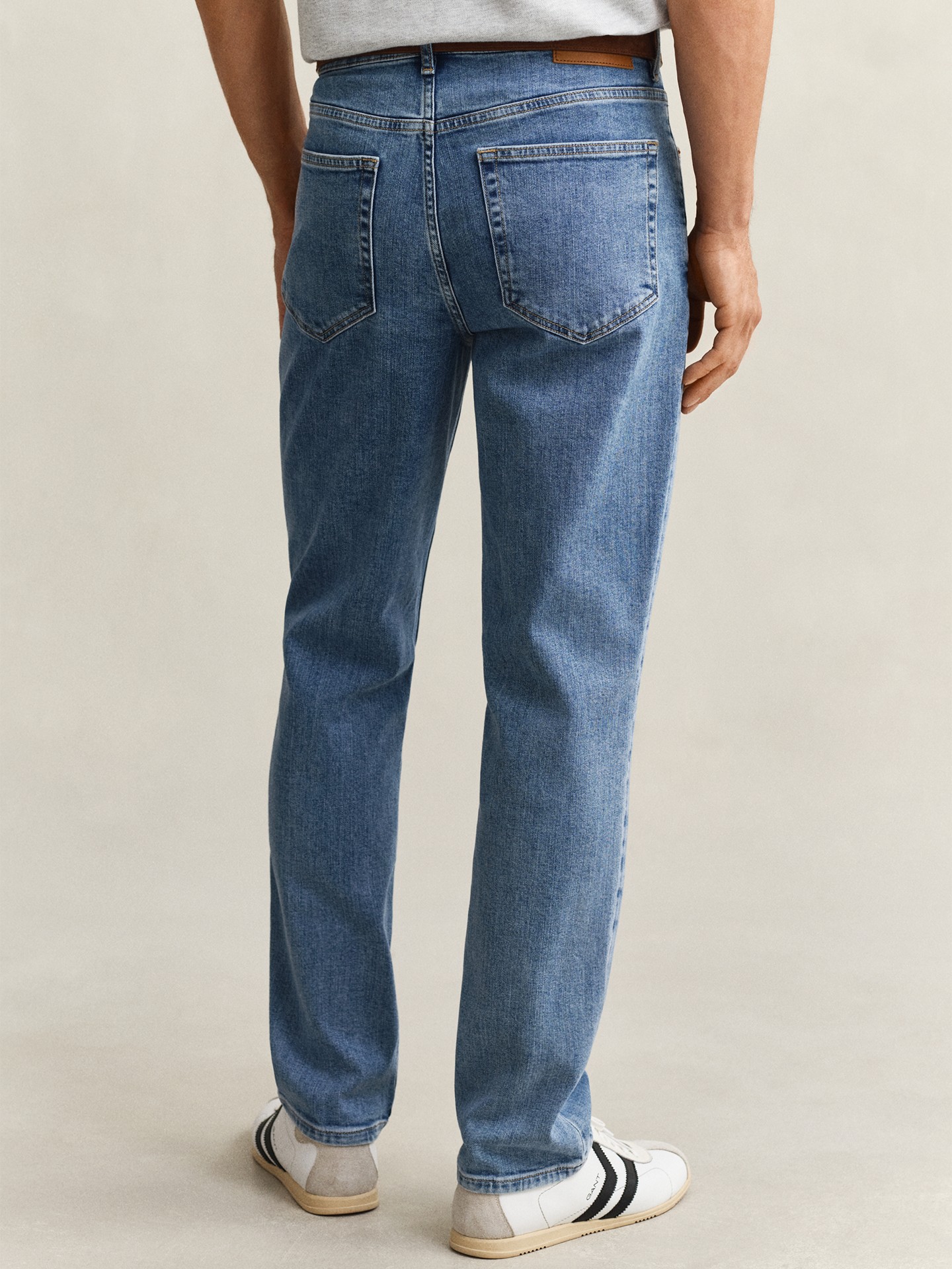 Calças de Ganga Regular Fit