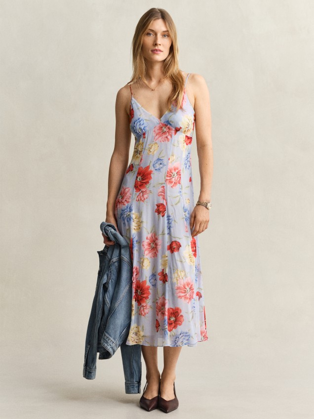 Vestido Midi Floral