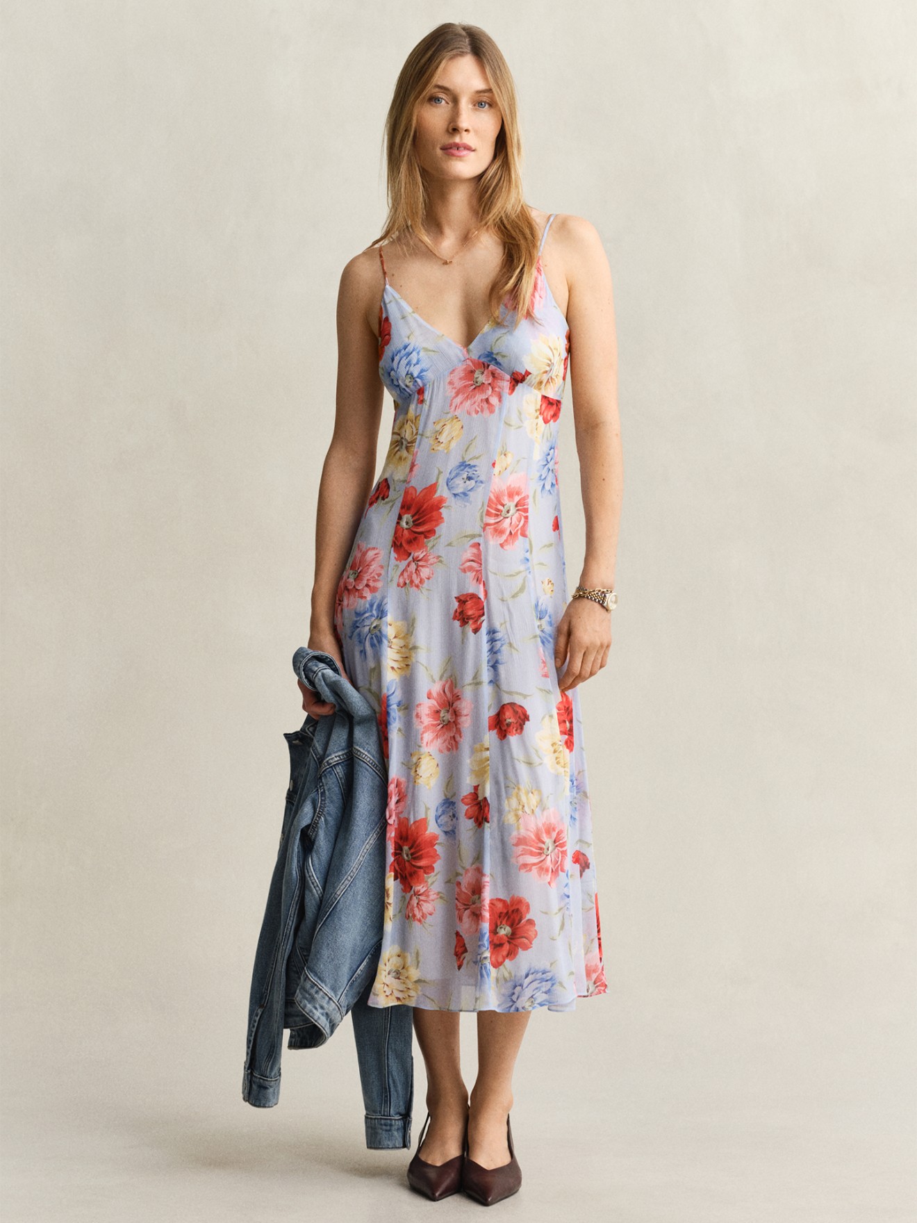 Vestido Midi Floral