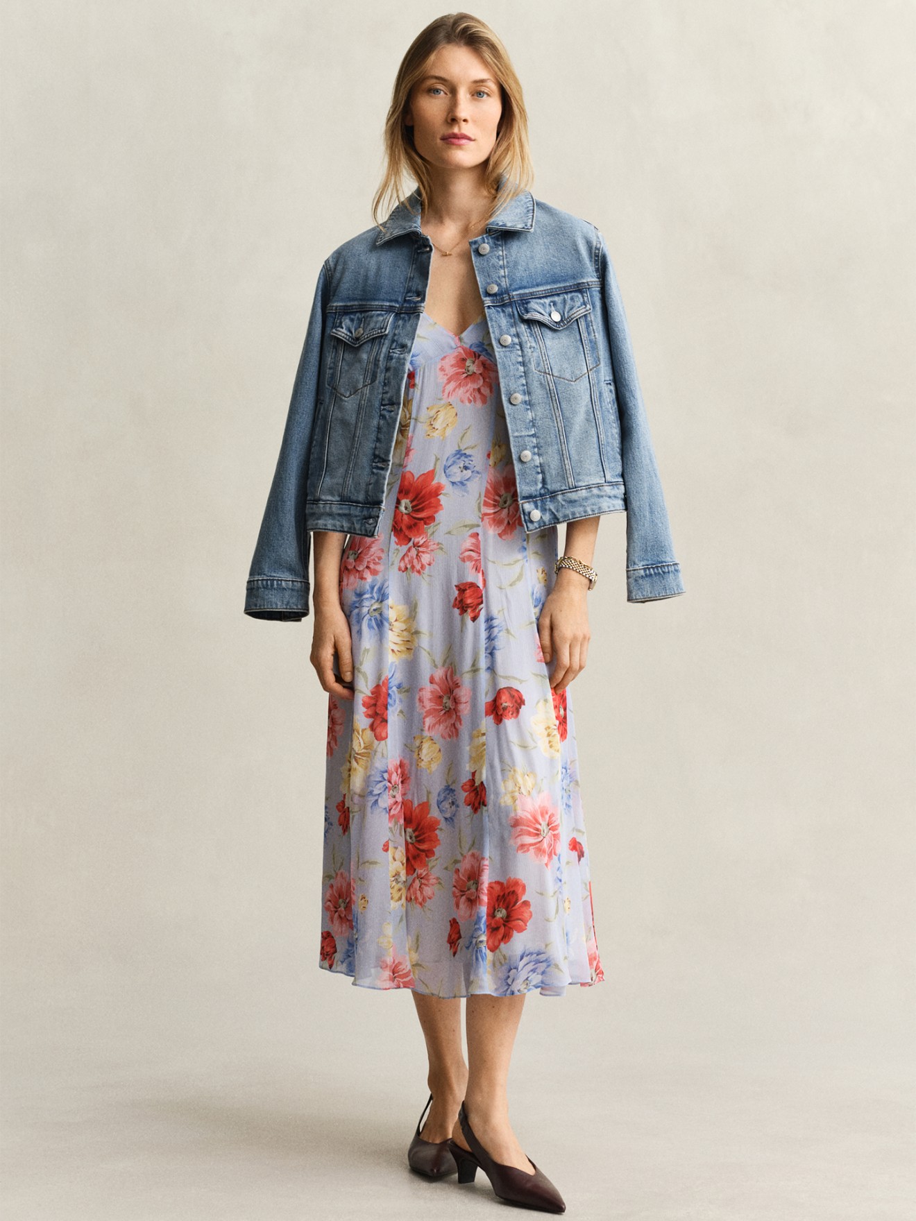 Vestido Midi Floral