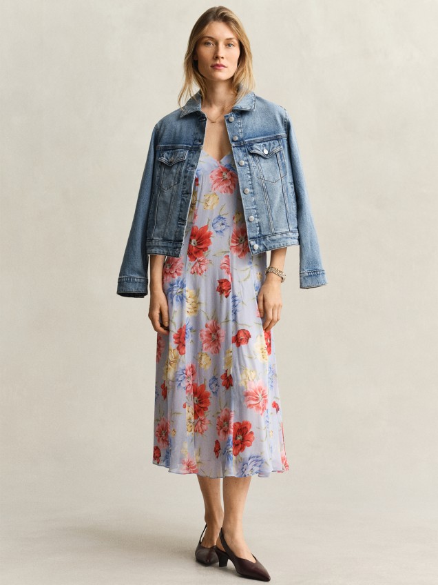 Vestido Midi Floral