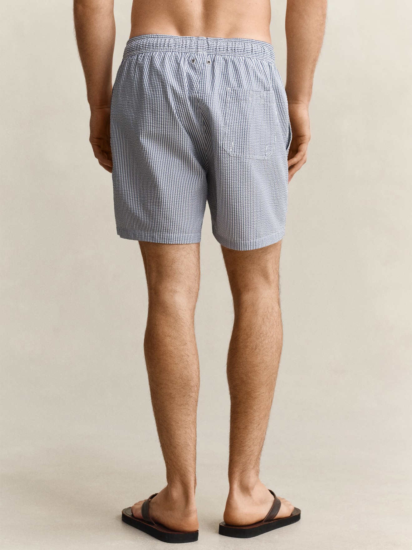 Calções de Banho às Riscas