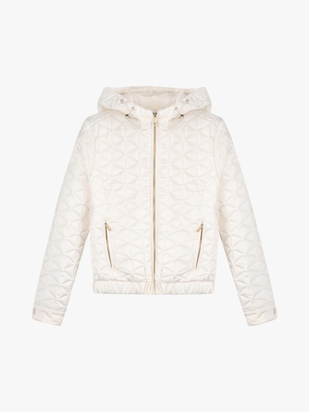 Blusão Acolchoado com Capuz