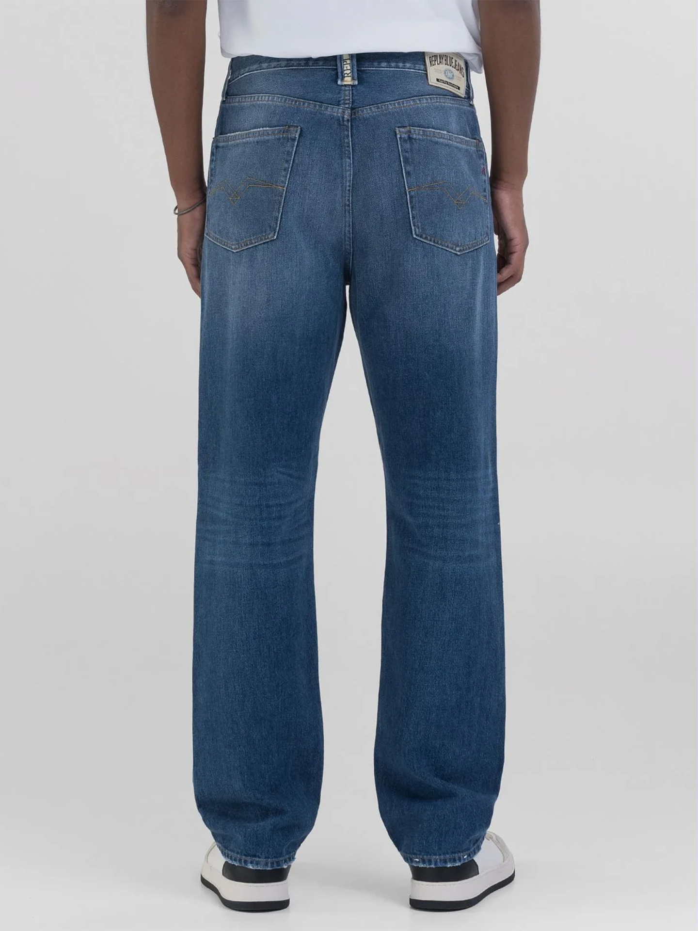 Calças de Ganga Straight Fit