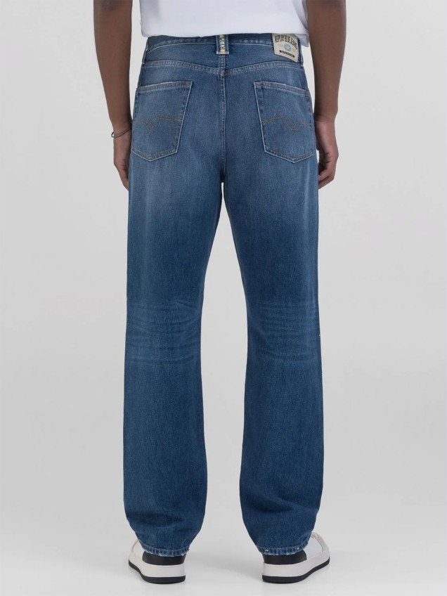 Calças de Ganga Straight Fit