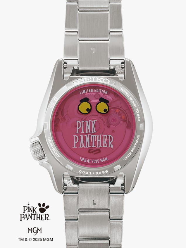 Relógio 5 Sports Pantera Cor-de-Rosa Edição Limitada