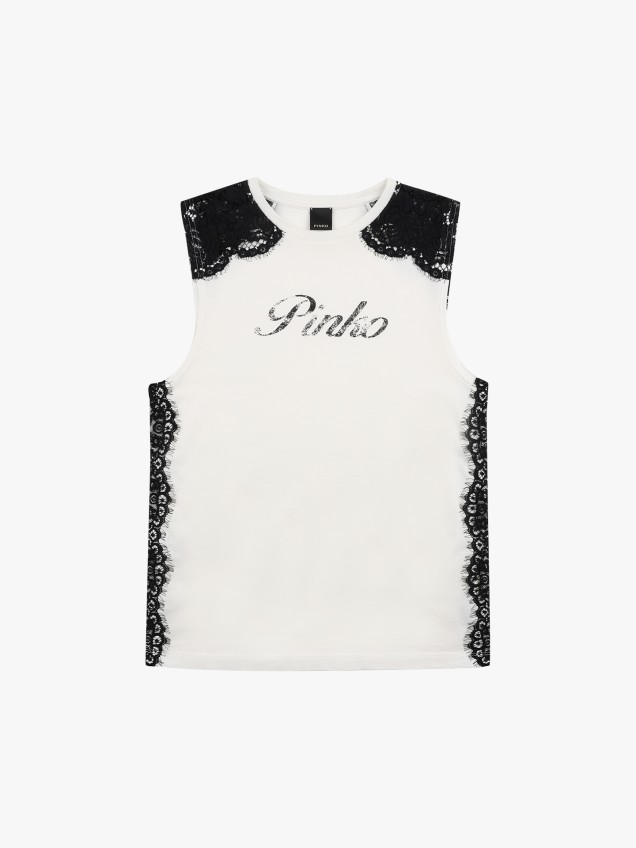 Top sem Mangas com Renda