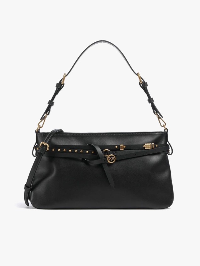 Mala de Ombro Classic Belt em Pele