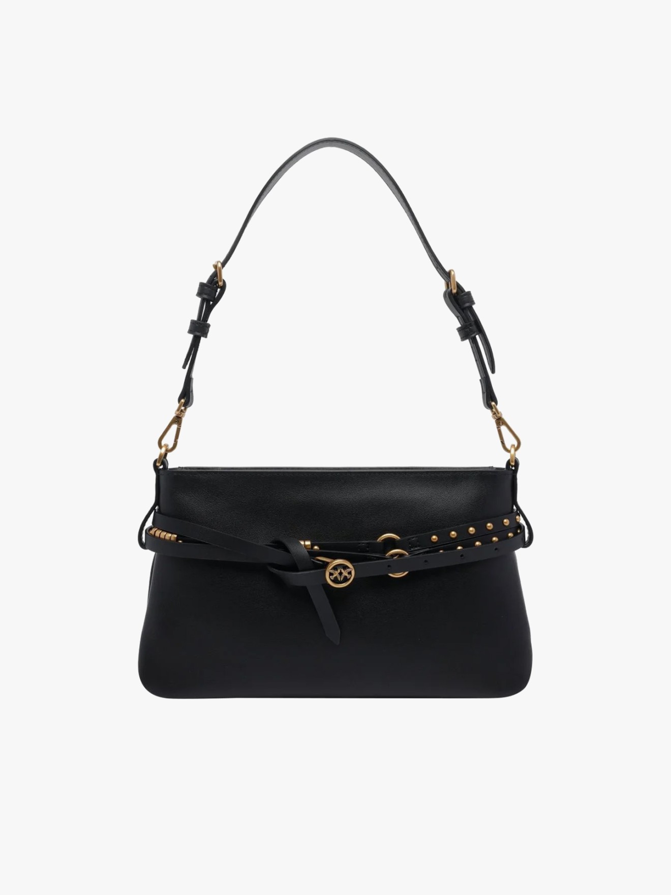 Mala de Ombro Belt Mini em Pele