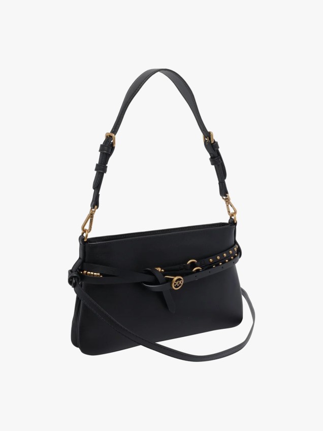 Mala de Ombro Belt Mini em Pele