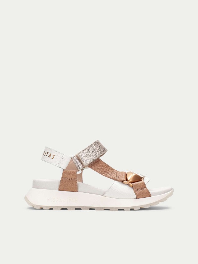 Sand�lias de Plataforma em Pele