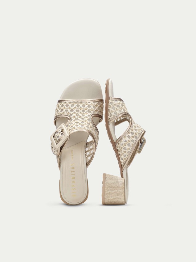 Chinelas com Salto Bloco