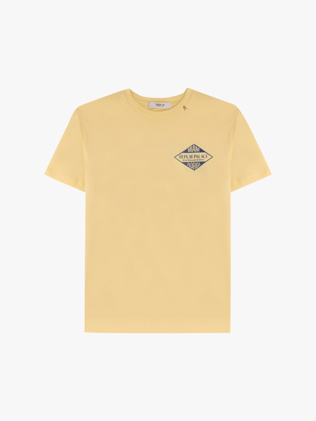 T-shirt com Estampado Gráfico